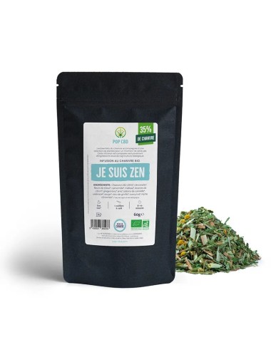 Bio-CBD-Kräutertee ich bin entspannt | POP CBD