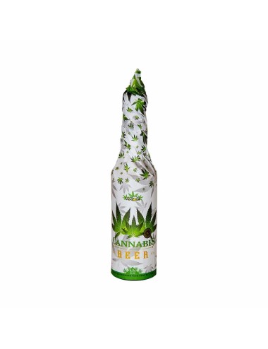 CBD-Bier - Flasche mit Etikett 33cl | MULTITRANCE & HAZE