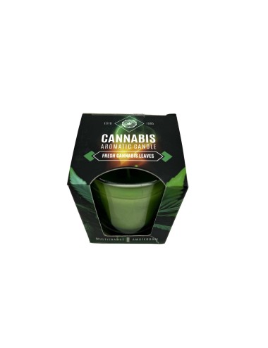 Duftkerze Frische Cannabisblätter | MULTITRANCE