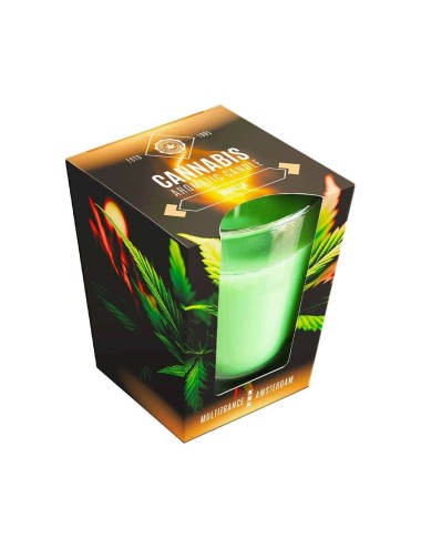 Duftkerze Cannabis Vanille | MULTITRANCE