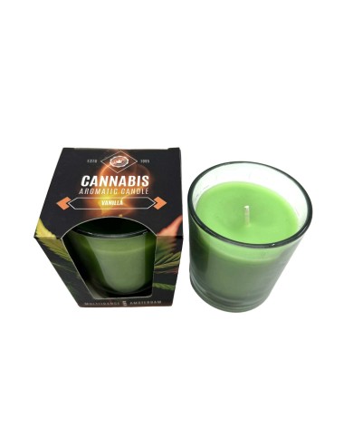 Duftkerze Cannabis Vanille | MULTITRANCE
