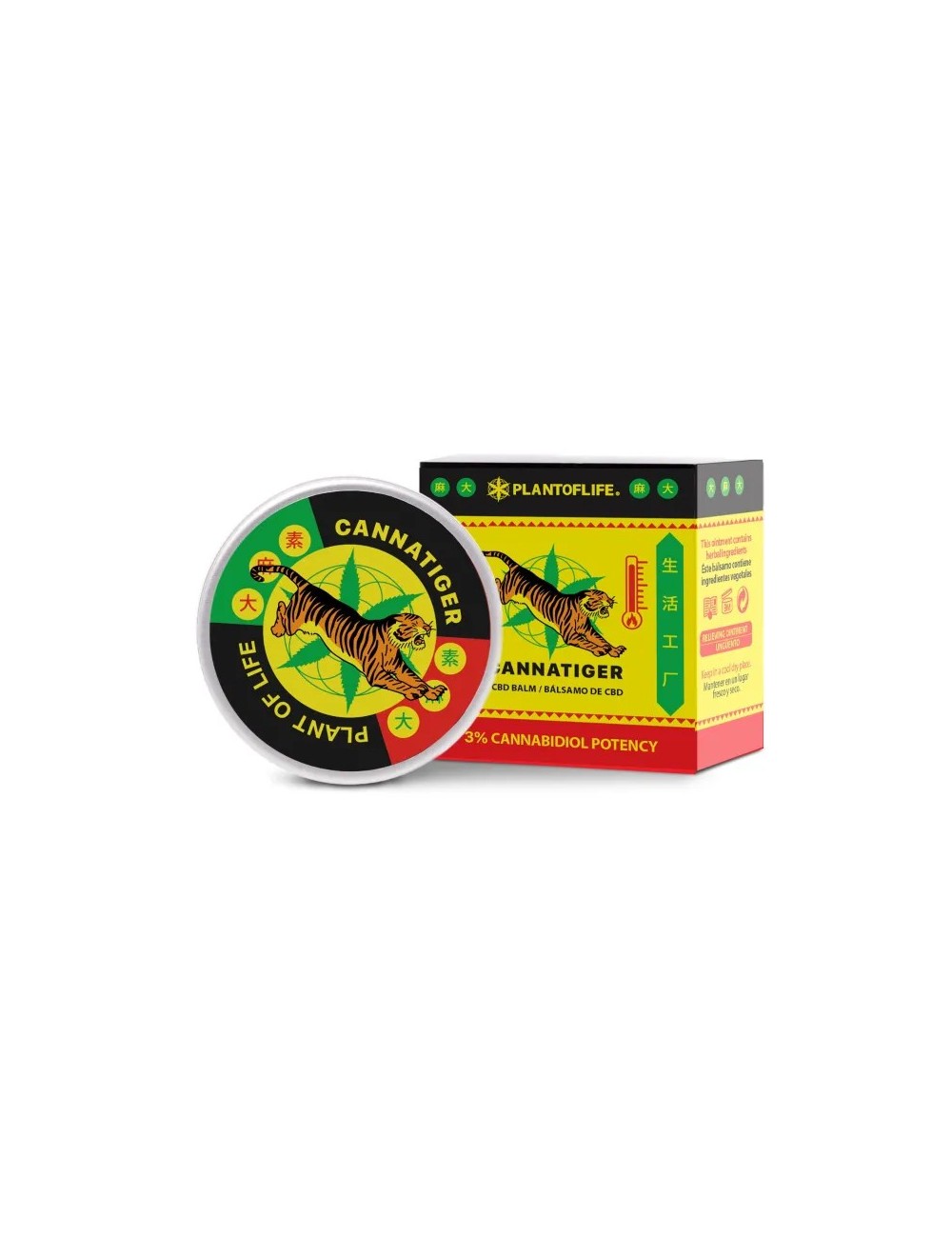 Tigerbalsam CBD 3% 12ml | CANNATIGER, PLANT OF LIFE