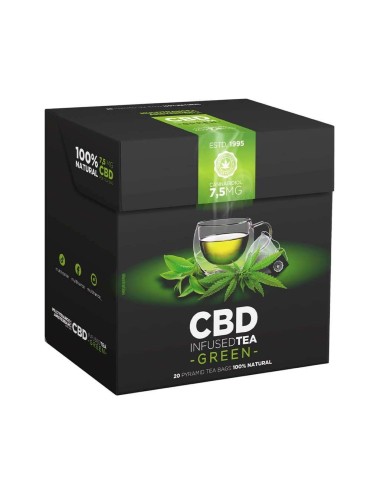 Grüner CBD-Tee 7,5mg Multitrance