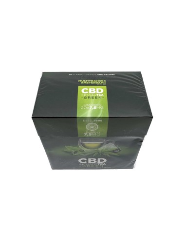 Grüner CBD-Tee 7,5mg Multitrance