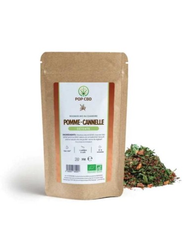 Bio-CBD-Tee Rooibos Apfel Zimt | POP CBD