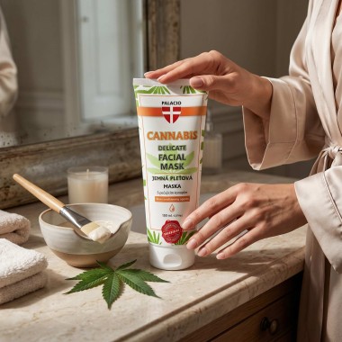 Masque Visage au Chanvre & CBD, 150 ml Palacio