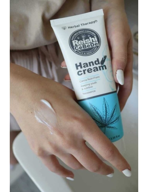 Crème Mains Reishi & CBD CéBéDé – Soin Anti-Âge, 100 ml Palacio