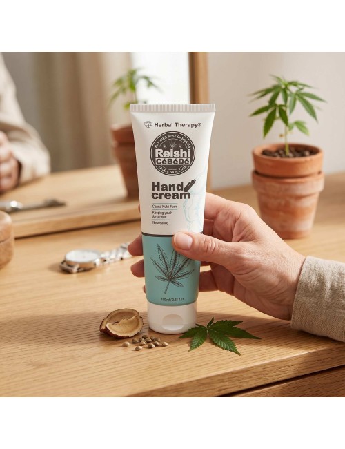 Crème Mains Reishi & CBD CéBéDé – Soin Anti-Âge, 100 ml Palacio
