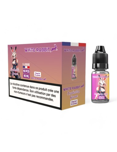 E-Liquid White Rabbit 2% Isabella Traube 10ml