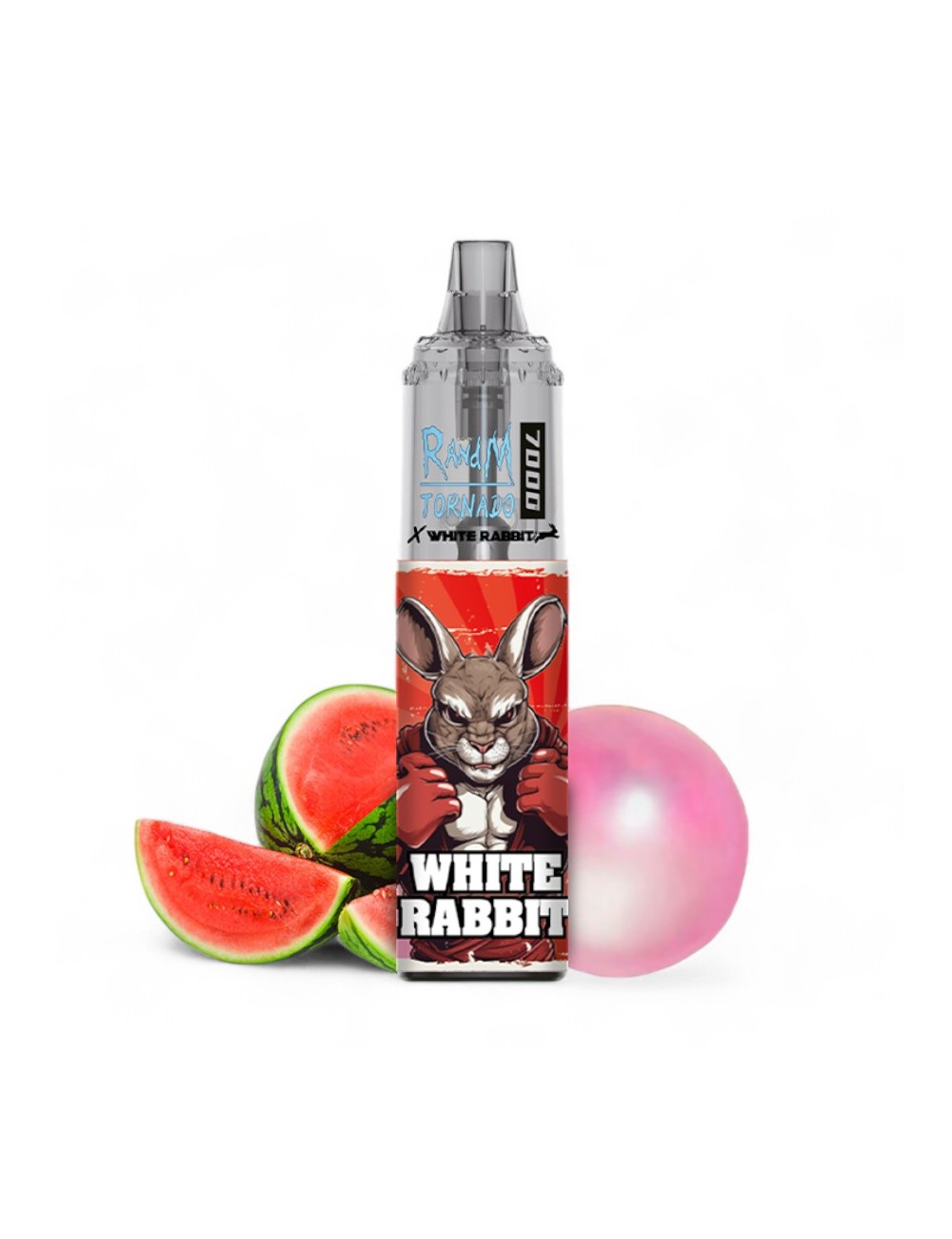 Puff White Rabbit Tornado 7000 Wassermelone Kaugummi