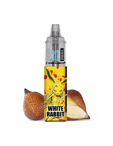 White Rabbit x RandM Tornado 7000 Schlangenfrucht