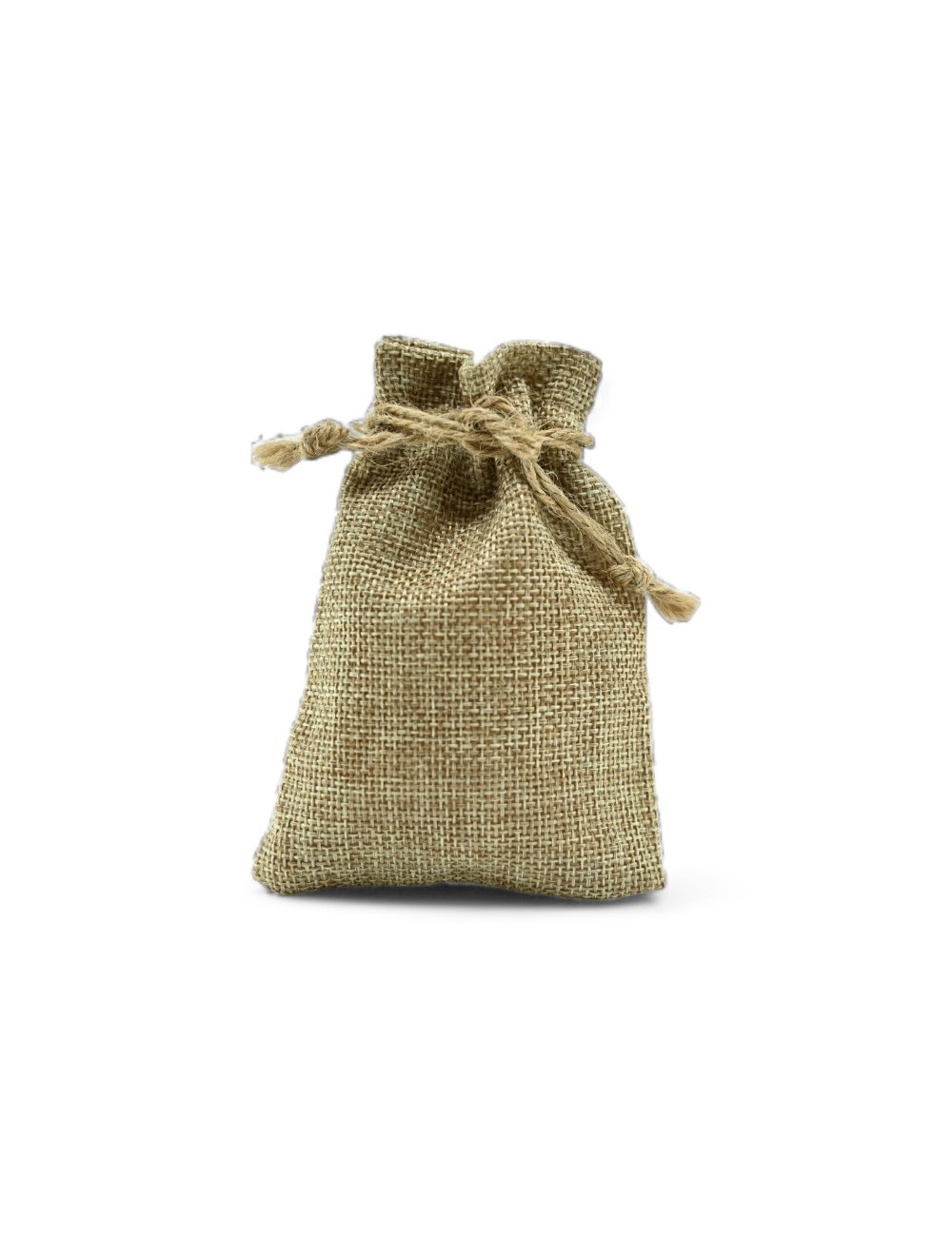 Satz von 50 Hanf-Imitat-Verpackungsbeuteln 9x12cm
