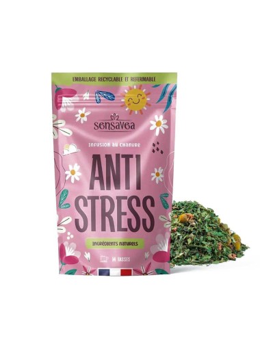 Bio-CBD-Kräutertee gegen Stress | SENSAVEA