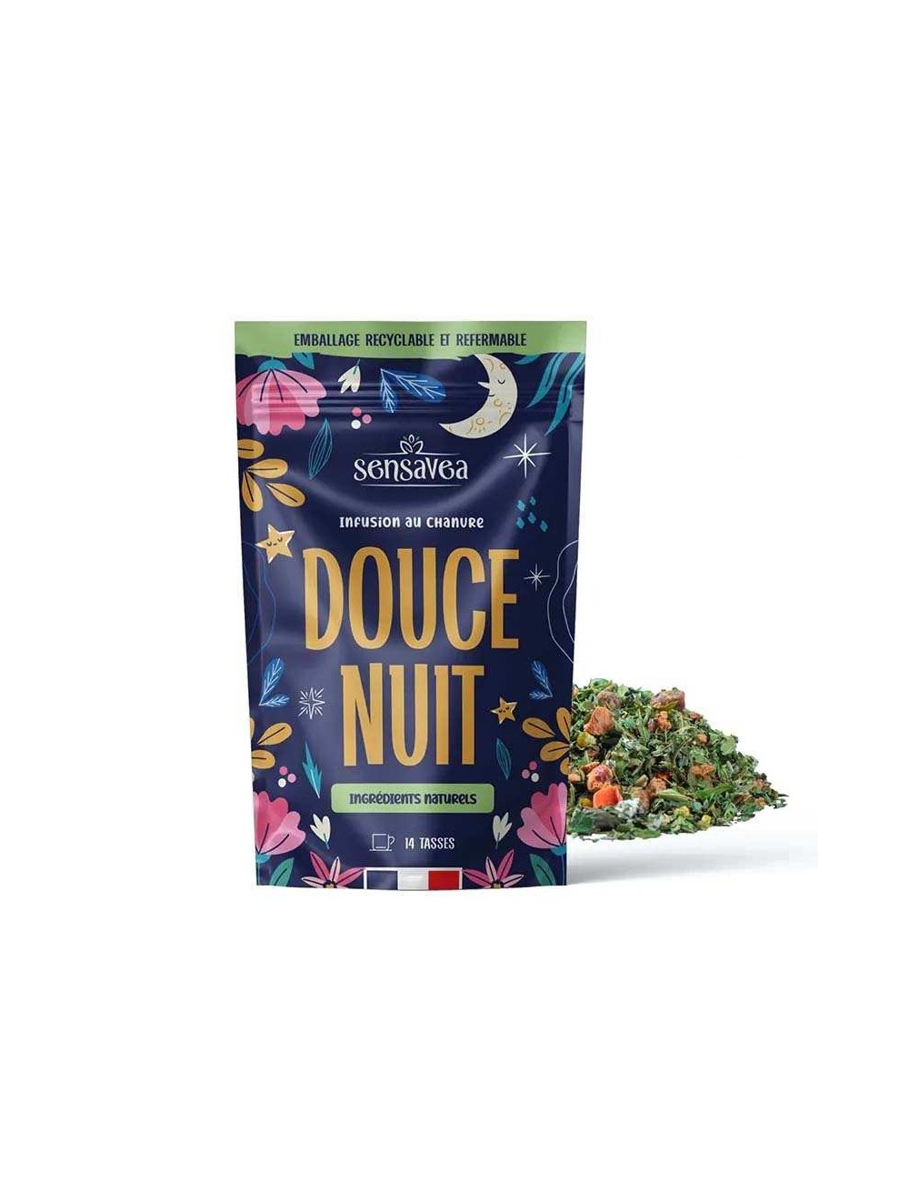 Biologischer CBD-Tee für sanfte Nächte | SENSAVEA