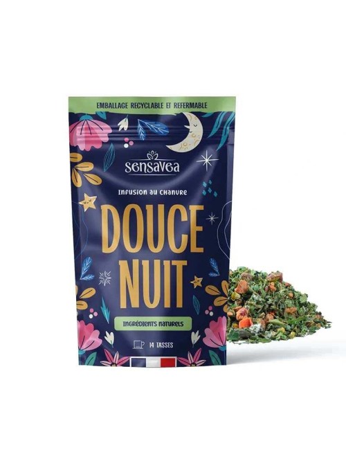 Biologischer CBD-Tee für sanfte Nächte | SENSAVEA