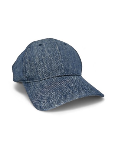Hanf-Baseballkappe in Jeansblau