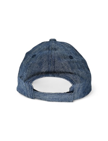 Hanf-Baseballkappe in Jeansblau