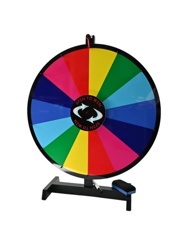 Buntes Gewinnspielrad 75 cm