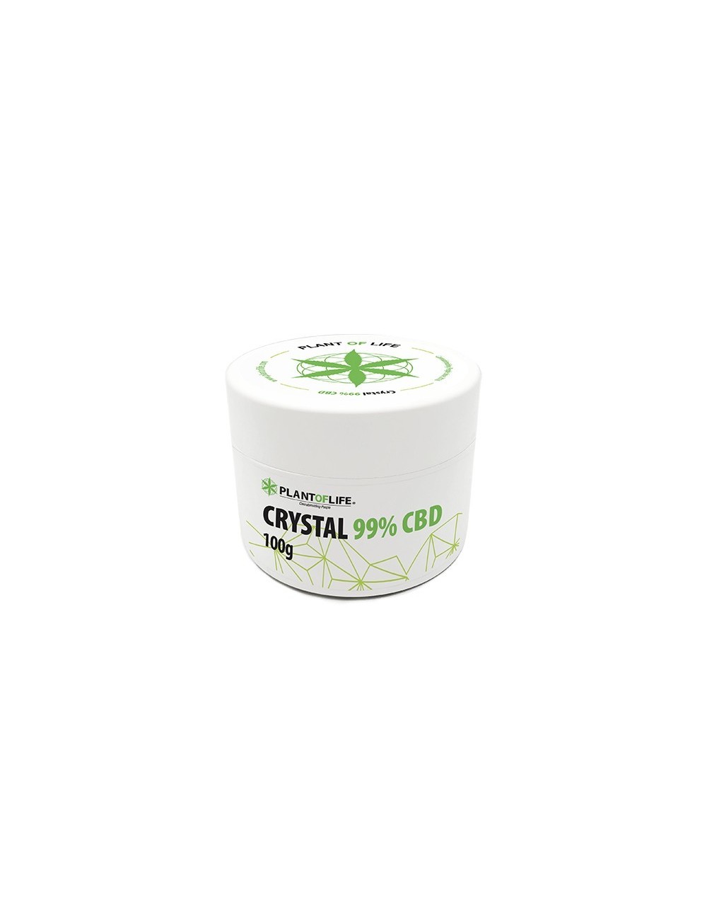 Kristalle CBD 99% 100g | PLANT OF LIFE