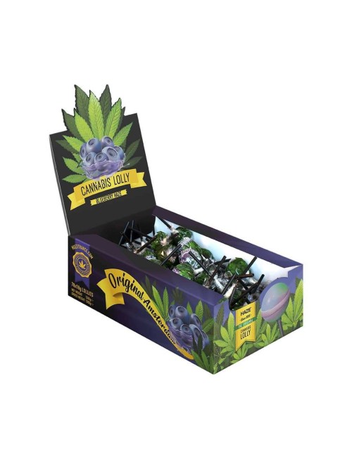 Sucette cannabis myrtille - 70 pcs | MULTITRANCE