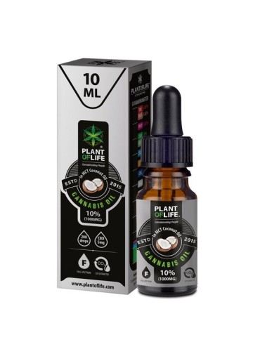 CBD-Öl 10% Full Spectrum Kokos | PLANT OF LIFE