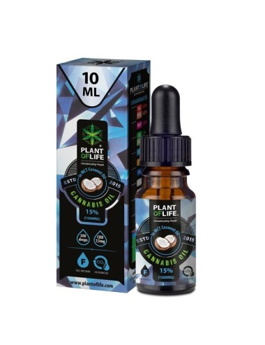 CBD-Öl 15% Full Spectrum Kokos | PLANT OF LIFE