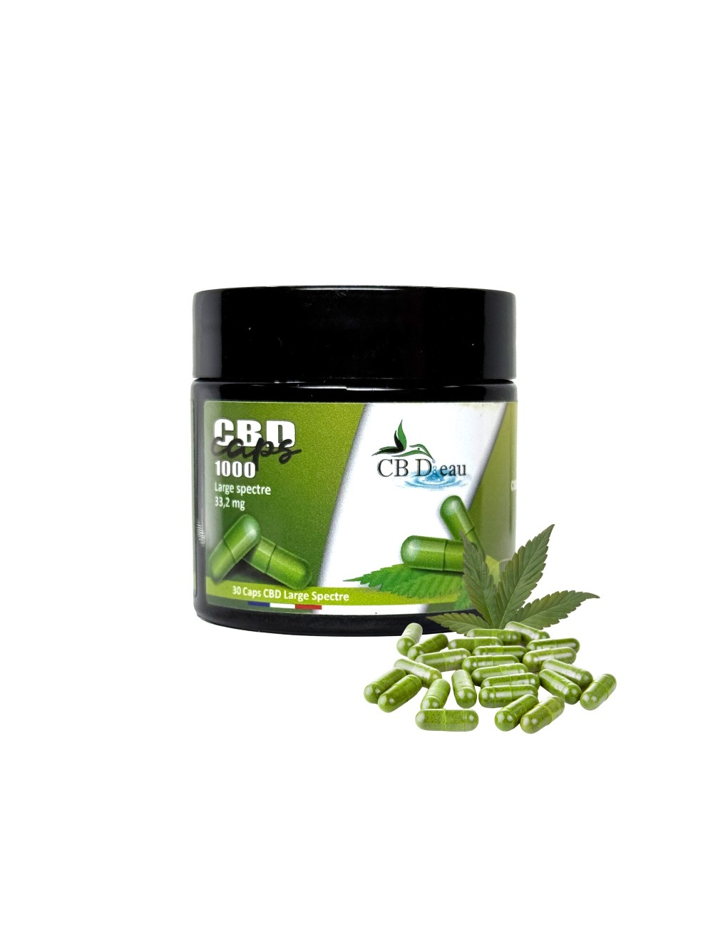 CBD-Kapsel 33mg | CBD'EAU