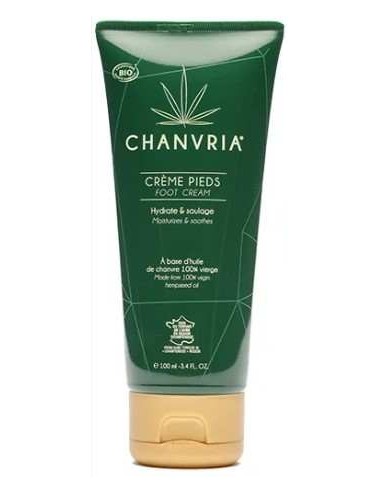 Biologische Hanföl-Fußcreme | CHANVRIA