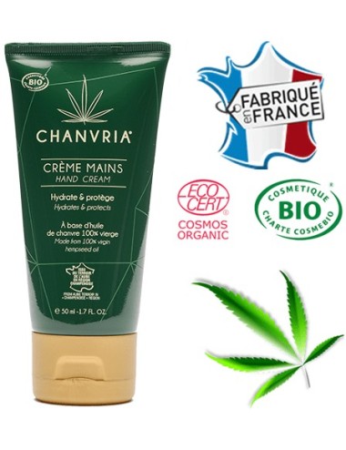 Handcreme mit Bio-Hanföl | CHANVRIA