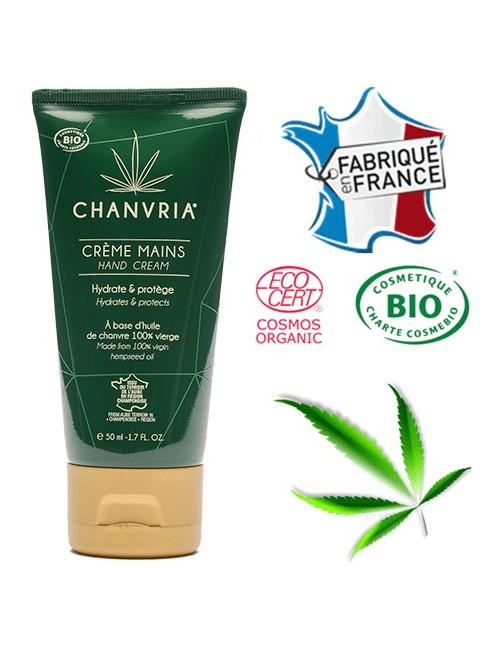 Handcreme mit Bio-Hanföl | CHANVRIA