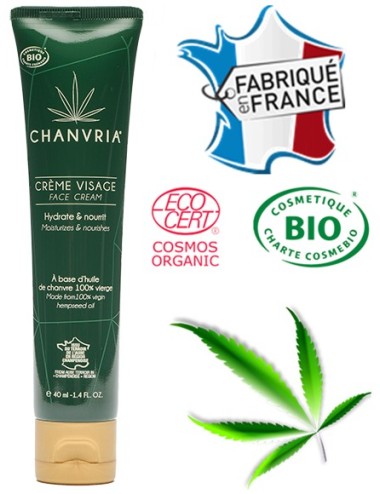 Gesichtscreme mit Bio-Hanföl | CHANVRIA