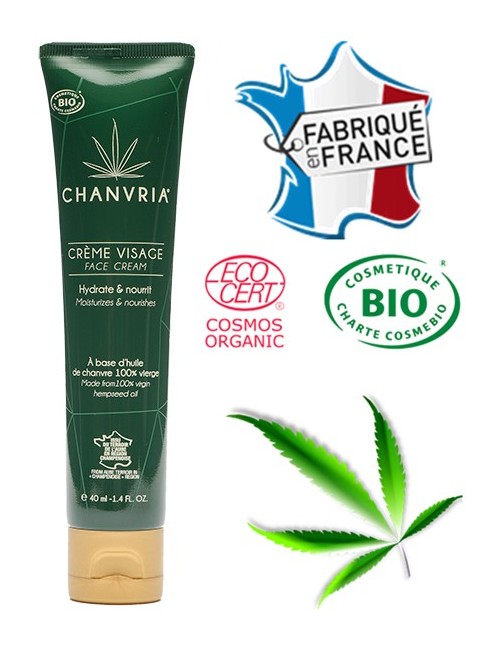 Gesichtscreme mit Bio-Hanföl | CHANVRIA