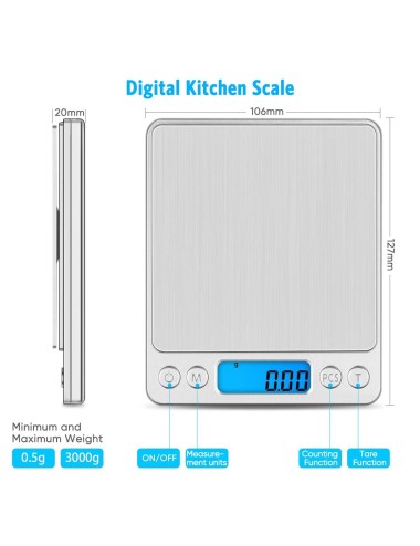 Präzisionswaage von 0,01g bis 500g
