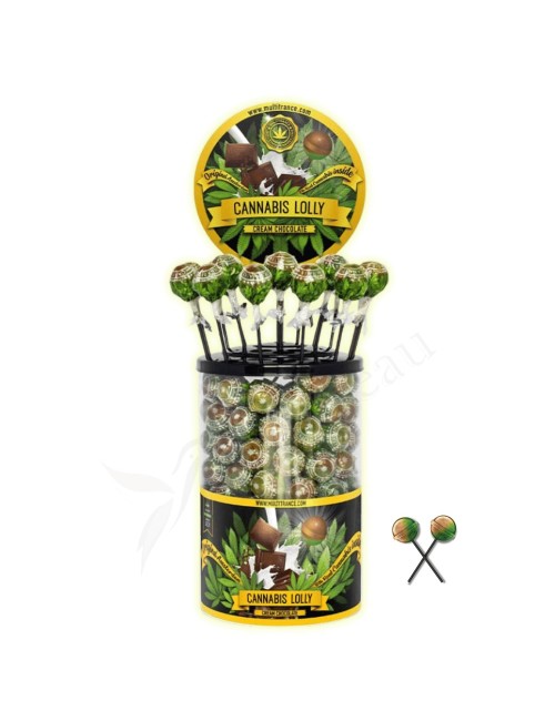 Lutscher Cannabis Schokolade - 100 Stück | MULTITRANCE