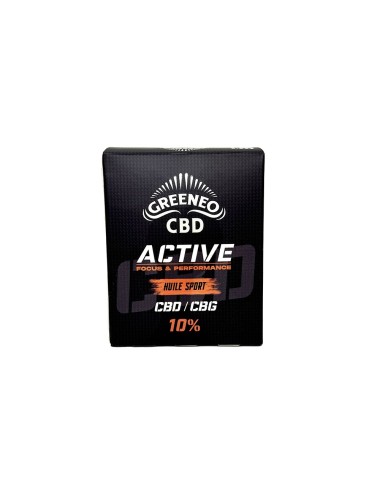 CBD- und CBG-Öl 10% aktiv | GREENEO