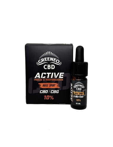 CBD- und CBG-Öl 10% aktiv | GREENEO