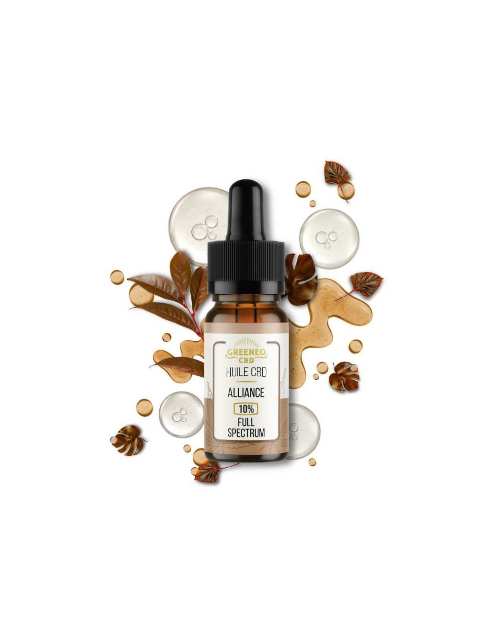 CBD-Öl 10% Full Spectrum Mischung | GREENEO