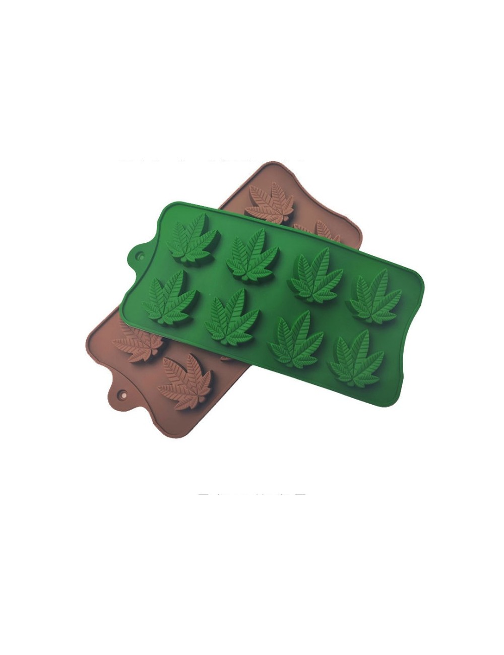 Silikonform Cannabisblätter