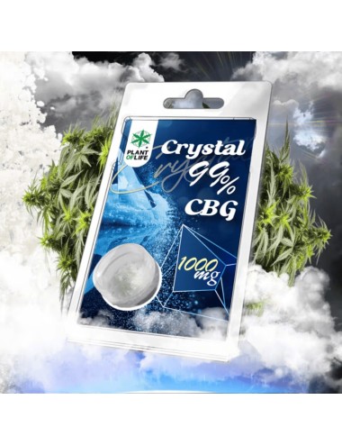 Kristalle CBG 99% 1000mg | PLANT OF LIFE