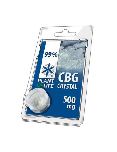 Kristalle CBG 99% 500mg | PLANT OF LIFE