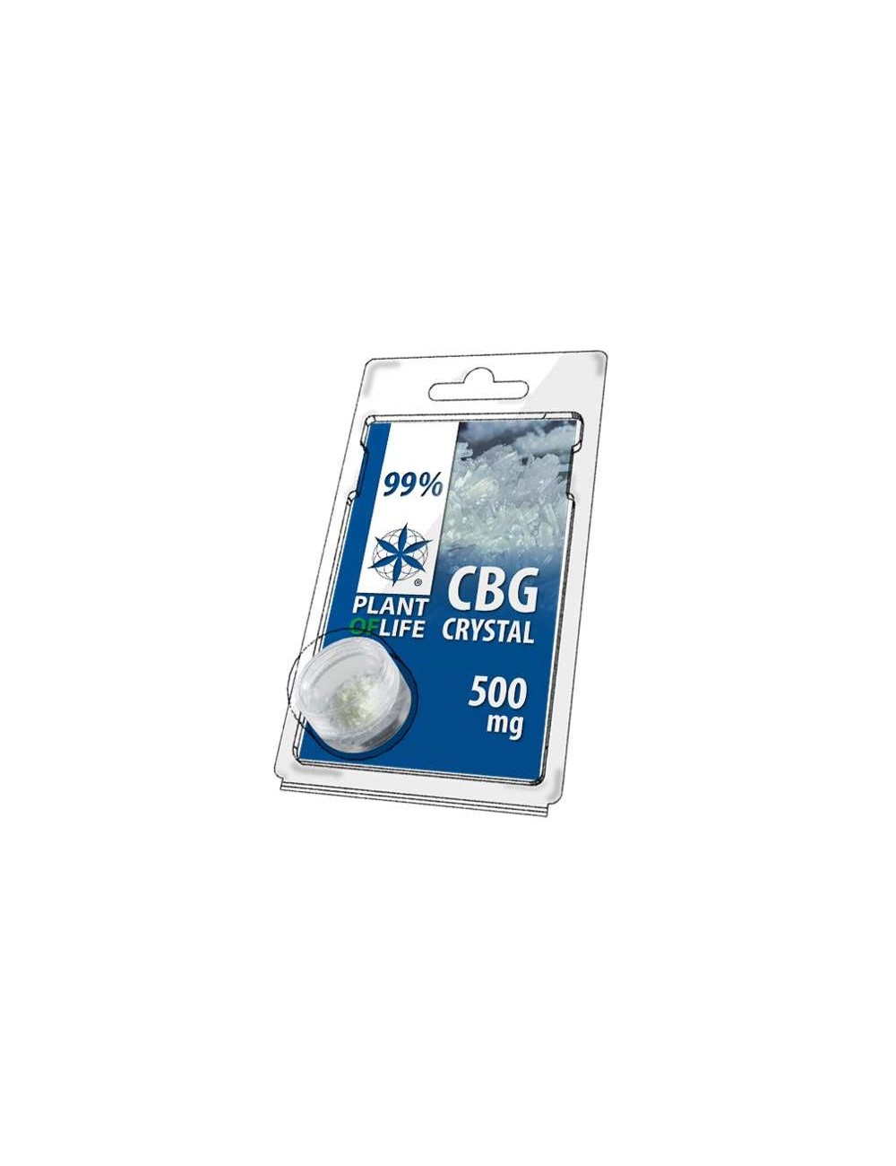 Kristalle CBG 99% 500mg | PLANT OF LIFE