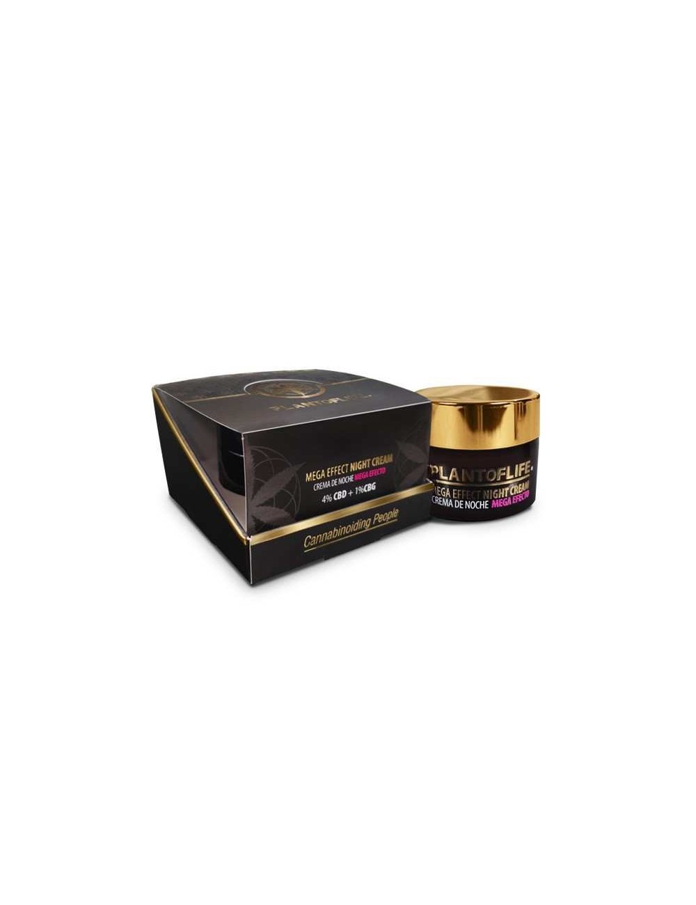 CBD- und CBG-Nachtcreme | PLANT OF LIFE