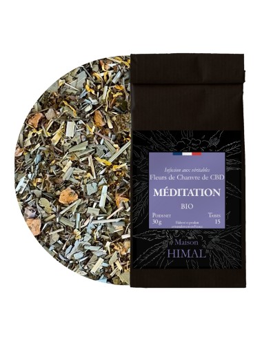 Bio-CBD-Meditationstee - lose | MAISON HIMAL