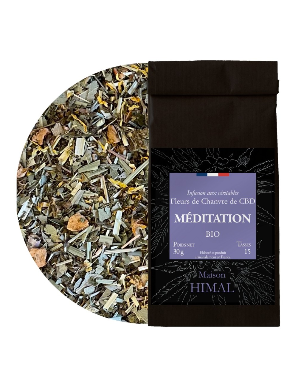 Bio-CBD-Meditationstee - lose | MAISON HIMAL