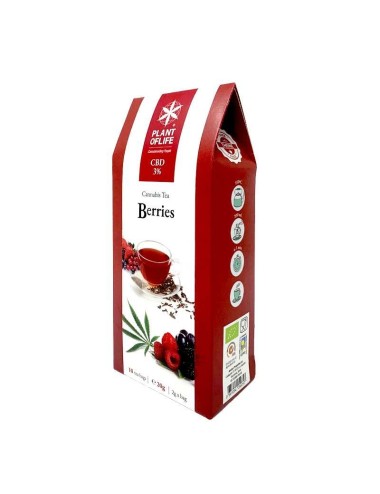Bio CBD-Tee Rote Früchte | PLANT OF LIFE