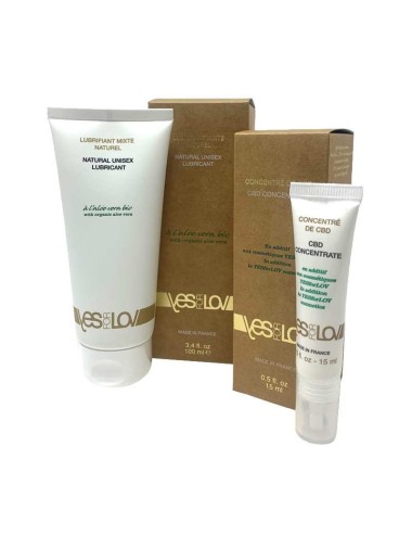 Gleitgel mit Aloe Vera & CBD-Konzentrat | YES FOR LOV