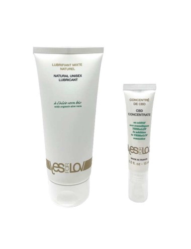 Gleitgel mit Aloe Vera & CBD-Konzentrat | YES FOR LOV
