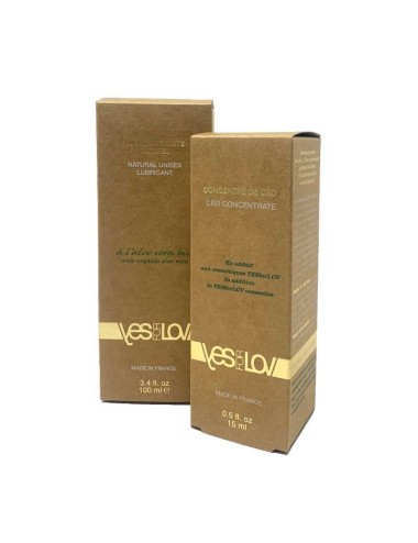 Gleitgel mit Aloe Vera & CBD-Konzentrat | YES FOR LOV