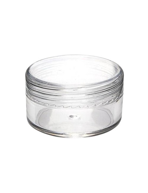 Transparentes Schraubglas 7ml - 50 Stück