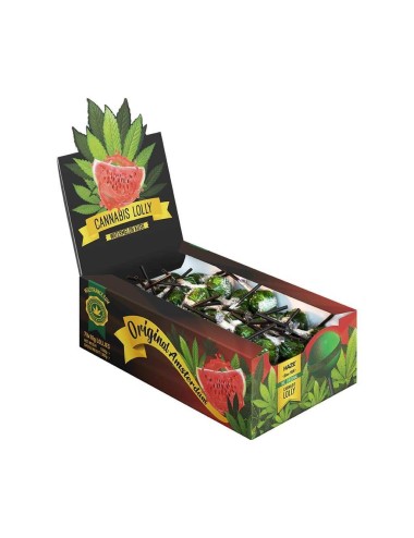 Wassermelonen-Cannabis-Lutscher - 70 Stück | MULTITRANCE